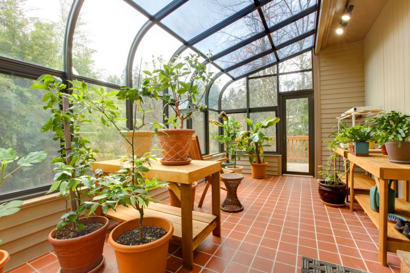 Sunroom with Garden View