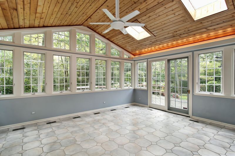 Sunroom with Deck Access