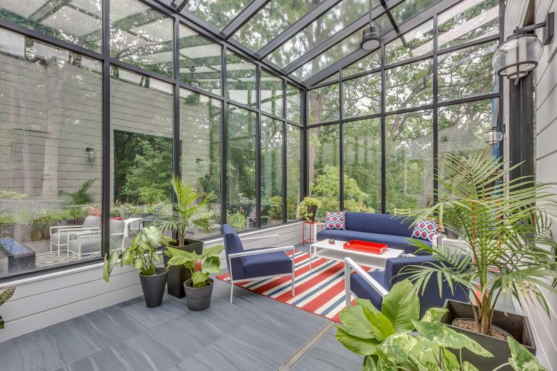 Modern Glass Sunroom